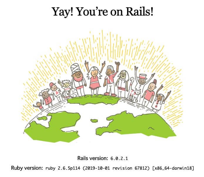 Yay! You7re on Rails!
